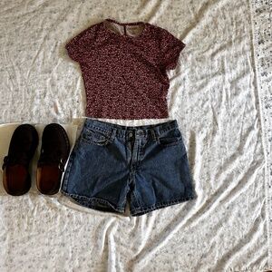 Vintage 70s crop top